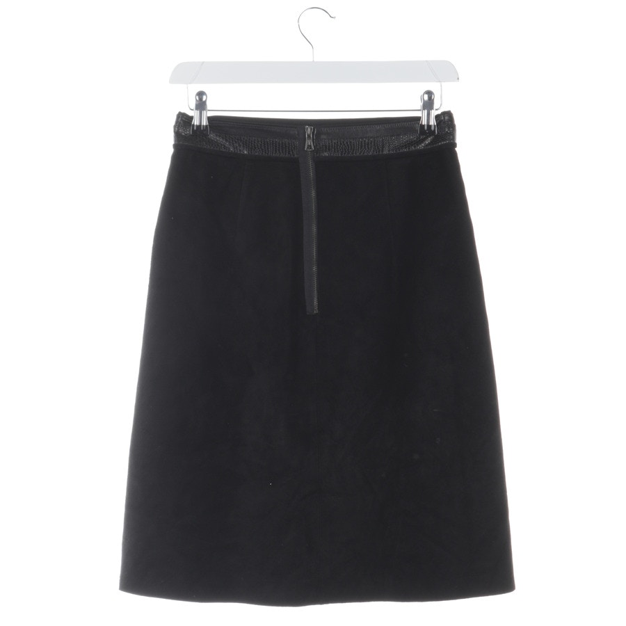 Image 2 of Leather Skirt W27 Black in color Black | Vite EnVogue