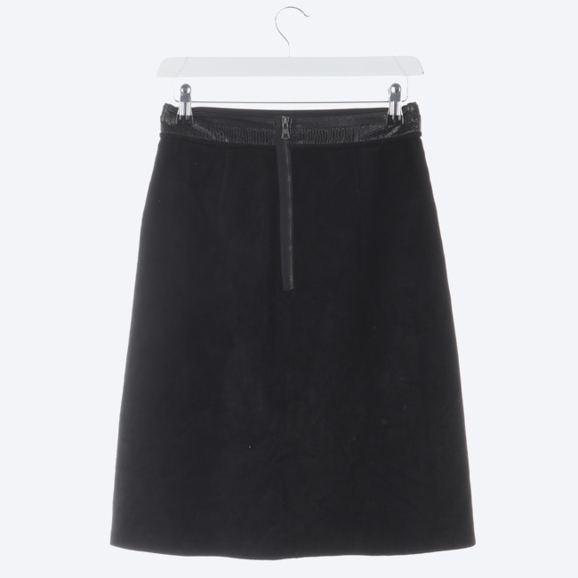 Image 2 of Leather Skirt W27 Black in color Black | Vite EnVogue