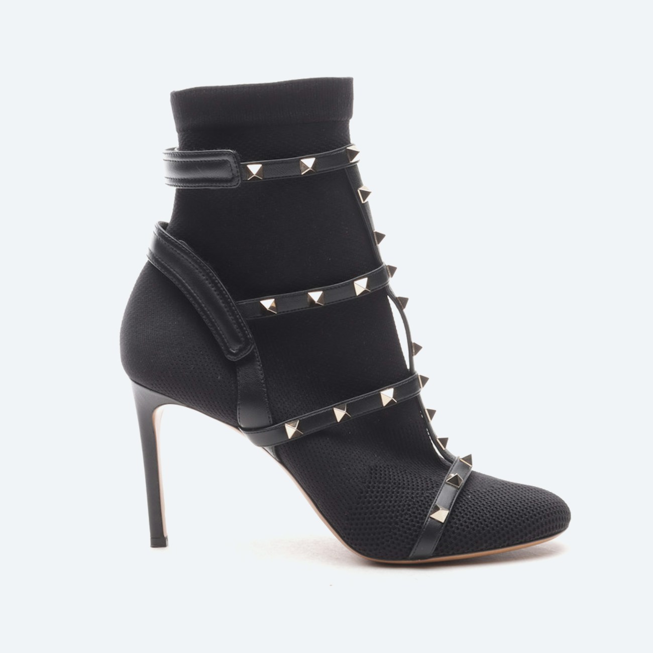 Image 1 of Rockstud Ankle Boots EUR 39.5 Black in color Black | Vite EnVogue