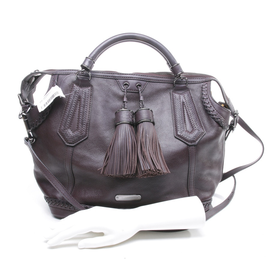 Image 4 of Handbag Mahogany Brown in color Brown | Vite EnVogue