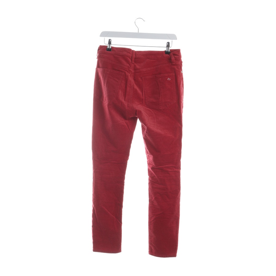 Image 2 of Velvet Pants W28 Red in color Red | Vite EnVogue