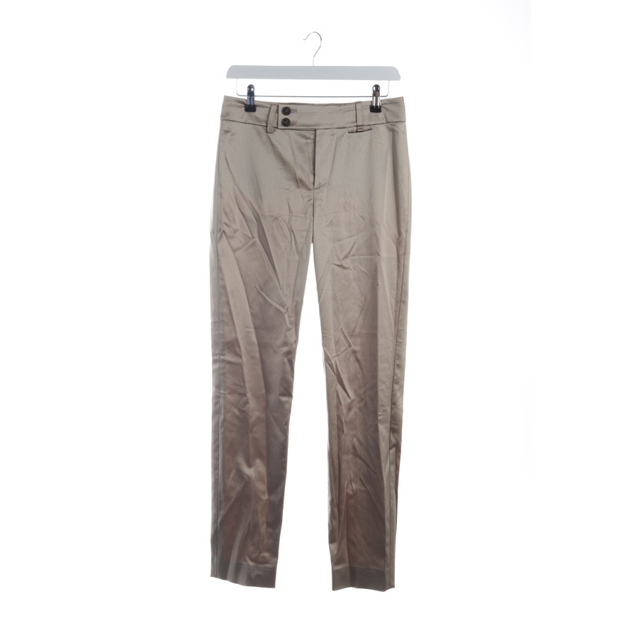 Image 1 of Trousers 34 Gold in color Metallic | Vite EnVogue