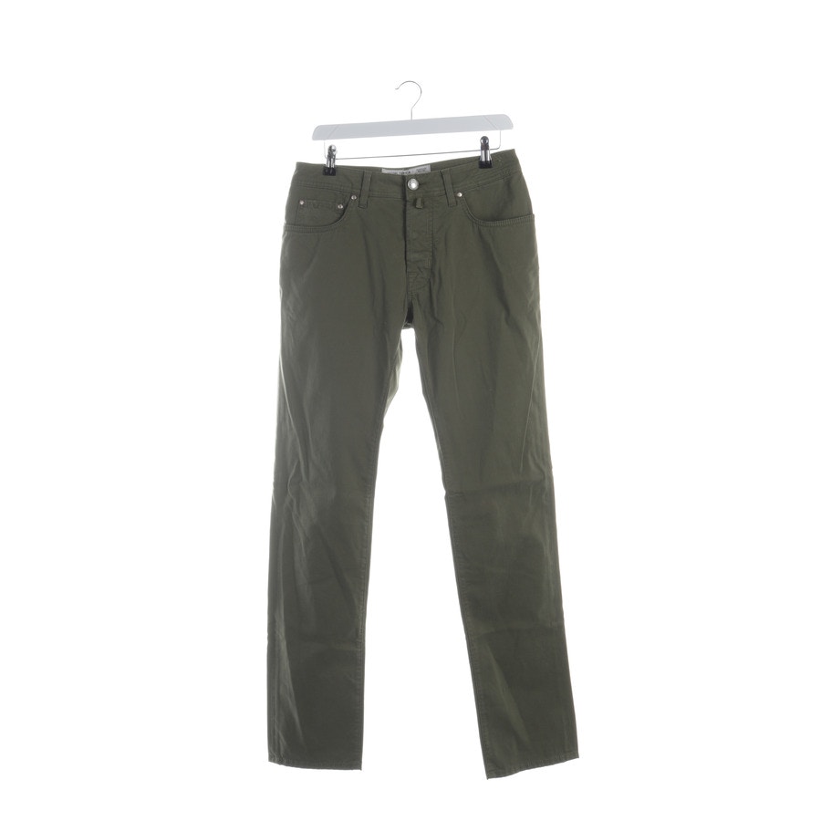 Image 1 of Trousers W32 Olive in color Green | Vite EnVogue