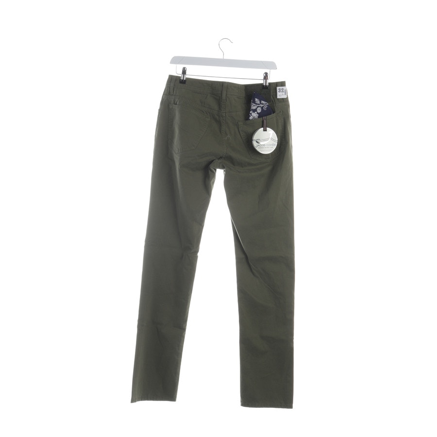 Image 2 of Trousers W32 Green in color Green | Vite EnVogue
