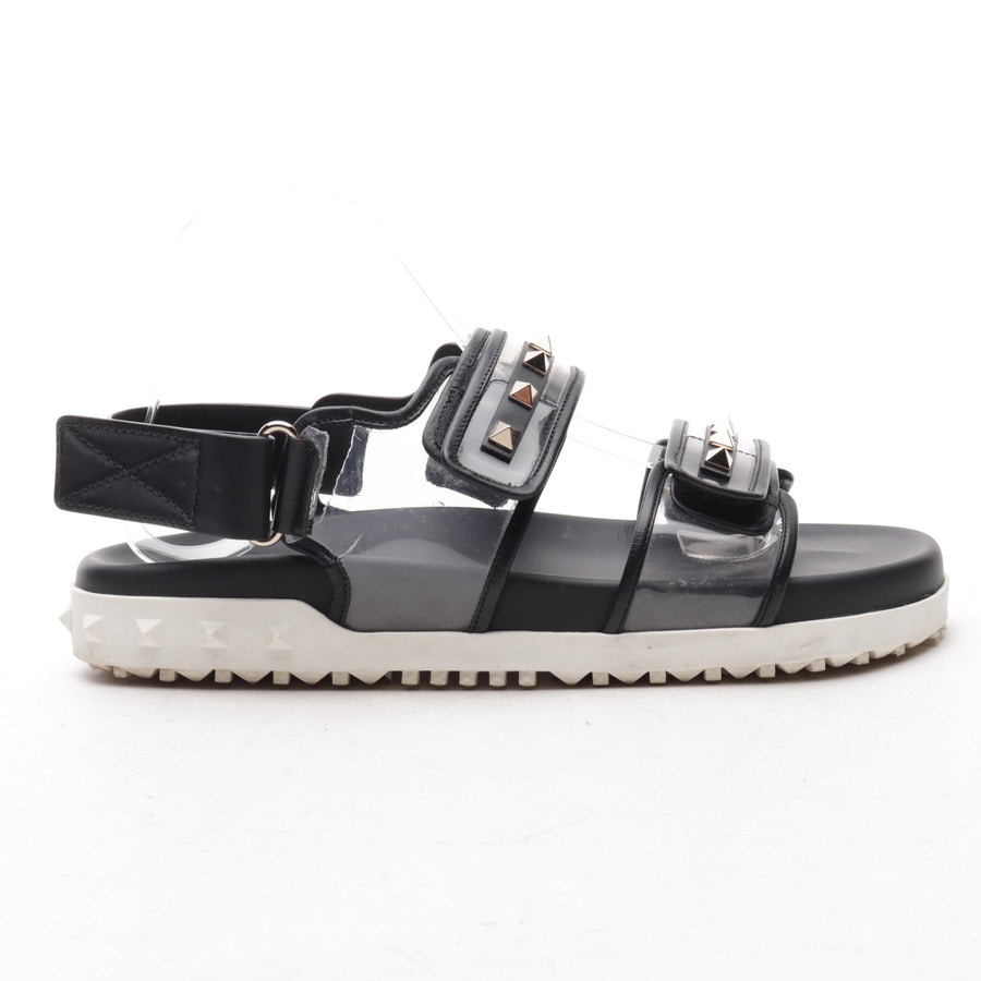 Image 1 of Rockstud Sandals EUR 40 Black in color Black | Vite EnVogue