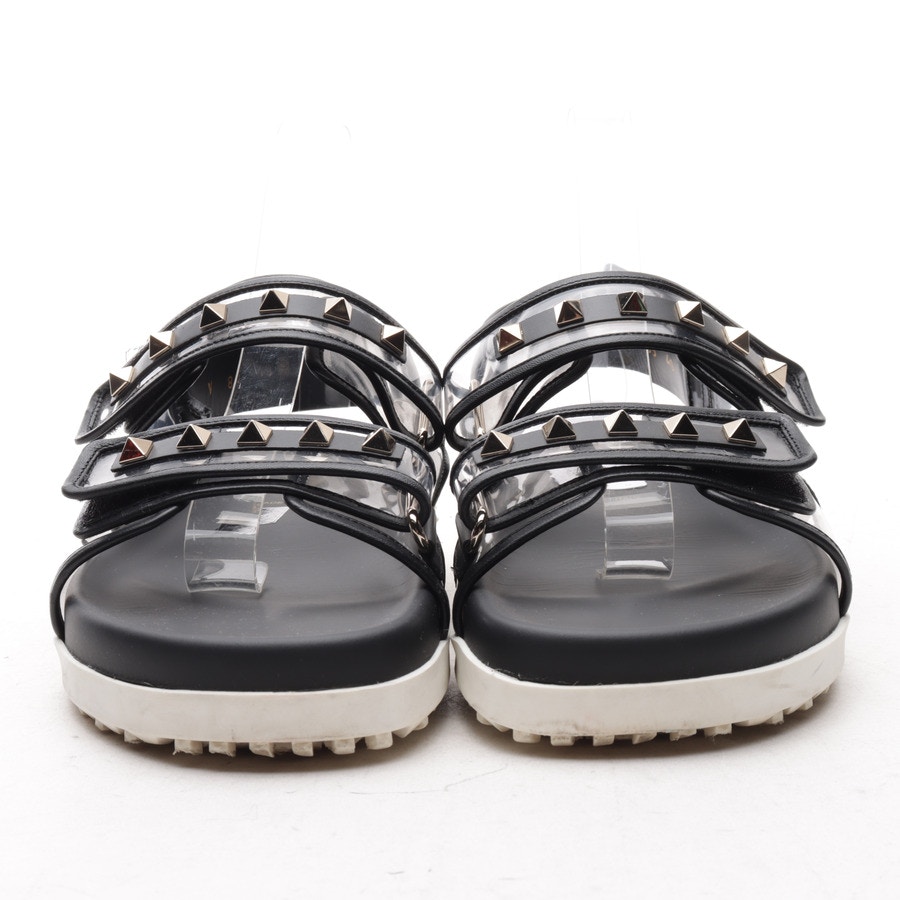 Image 2 of Rockstud Sandals EUR 40 Black in color Black | Vite EnVogue