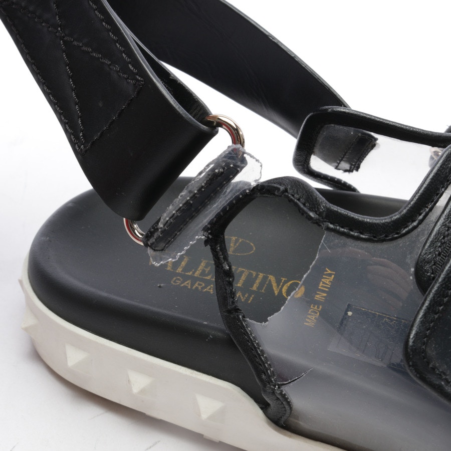 Image 5 of Rockstud Sandals EUR 40 Black in color Black | Vite EnVogue