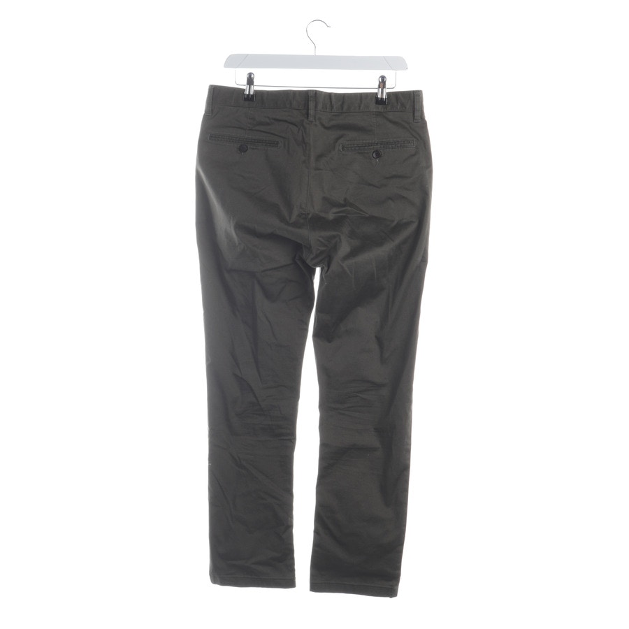 Image 2 of Trousers 50 Darkolivegreen in color Green | Vite EnVogue