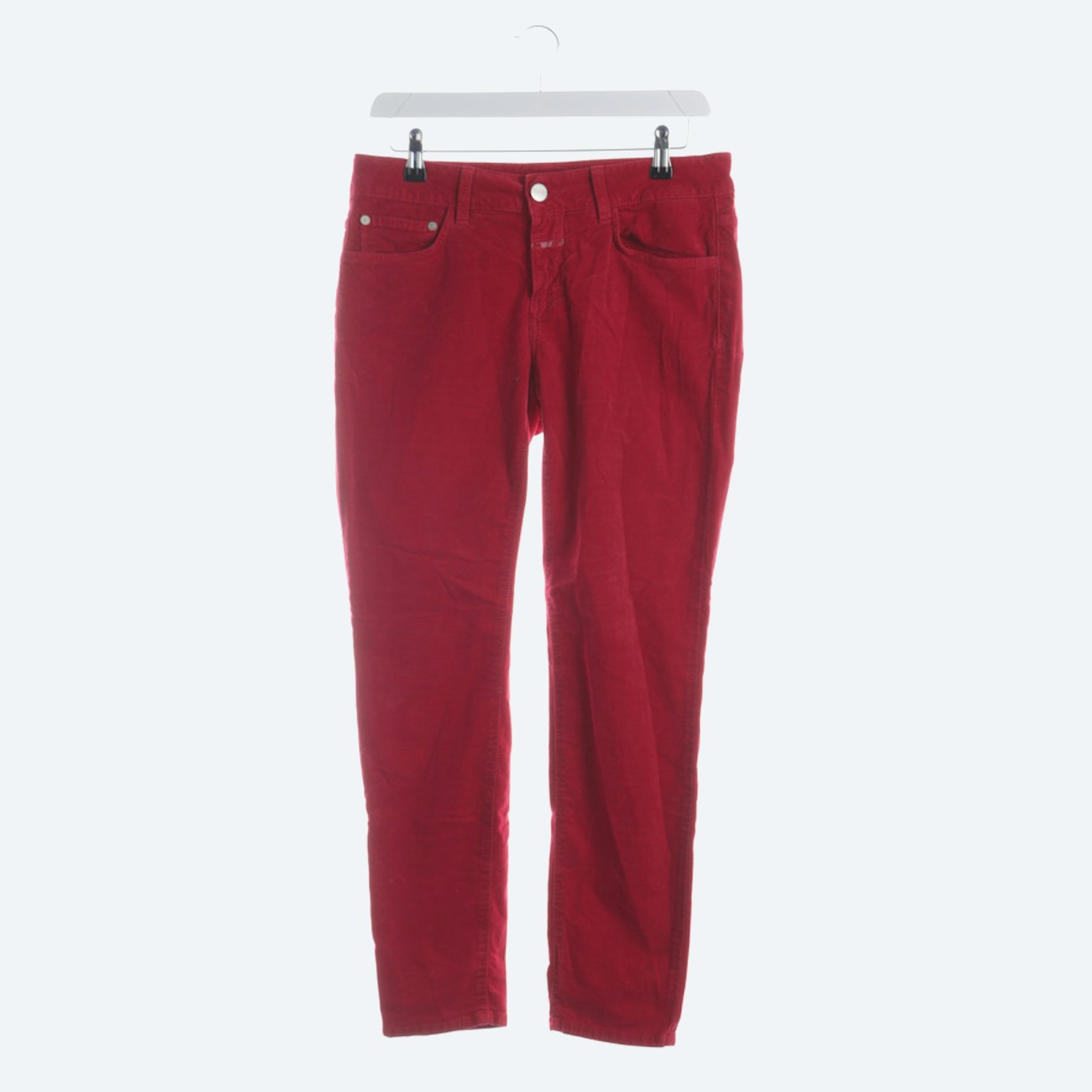 Image 1 of Trousers W27 Red in color Red | Vite EnVogue