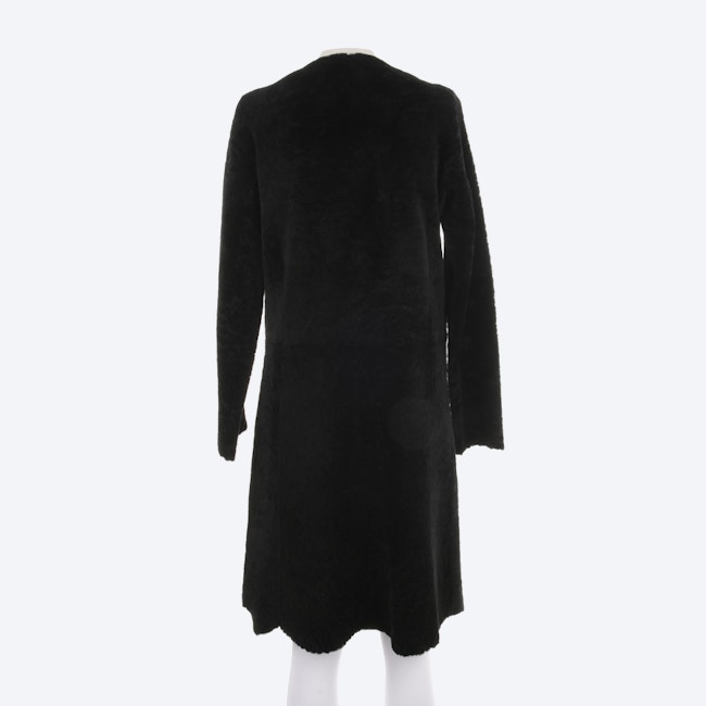 Image 4 of Leather Coat 36 Black in color Black | Vite EnVogue