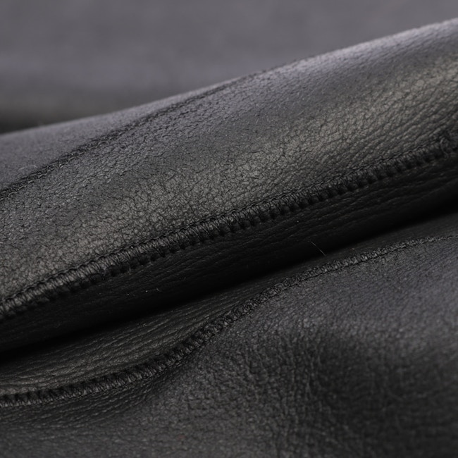 Image 7 of Leather Coat 36 Black in color Black | Vite EnVogue