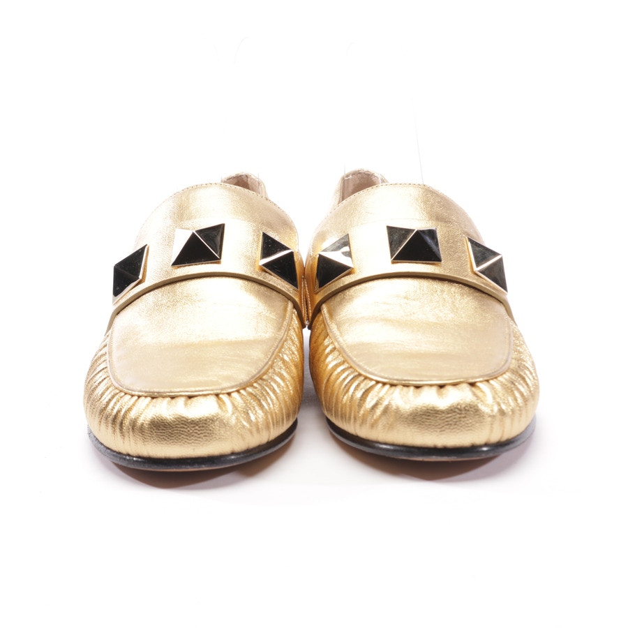 Image 2 of Rockstud Loafers EUR 37 Metallic in color Metallic | Vite EnVogue