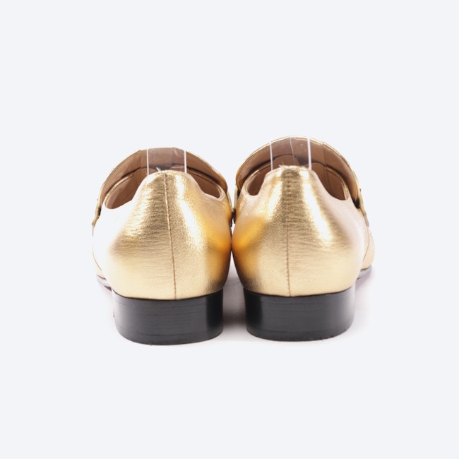 Image 3 of Rockstud Loafers EUR 37 Gold in color Metallic | Vite EnVogue