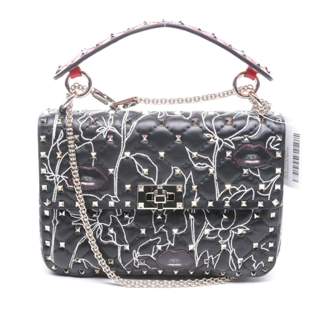 Image 1 of Rockstud Spike medium Crossbody Bag Black | Vite EnVogue