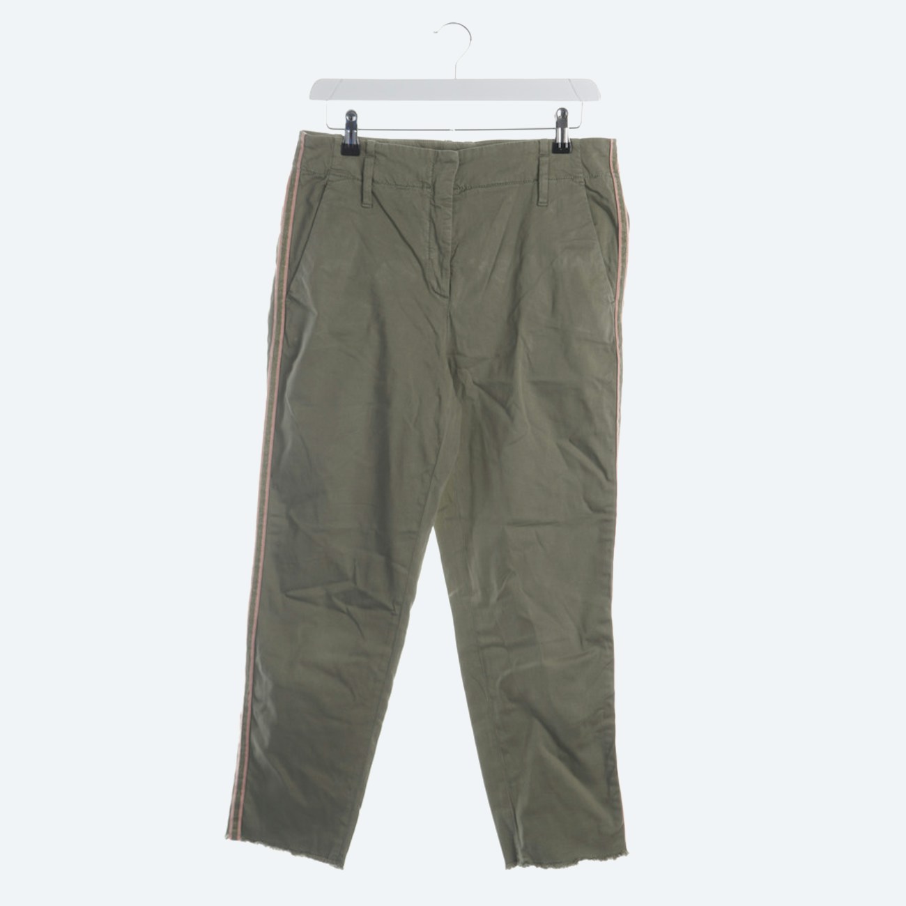 Image 1 of Trousers 36 Olive in color Green | Vite EnVogue