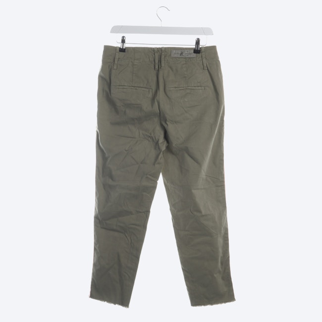 Image 2 of Trousers 36 Olive in color Green | Vite EnVogue