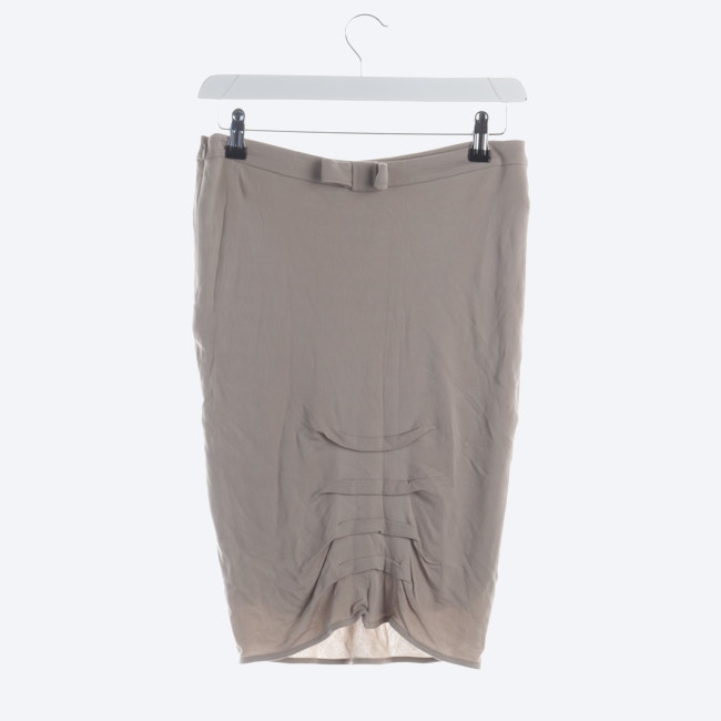 Image 2 of Skirt 34 Tan in color Brown | Vite EnVogue