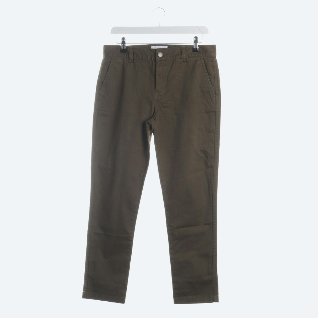 Image 1 of Trousers W28 Olive in color Green | Vite EnVogue