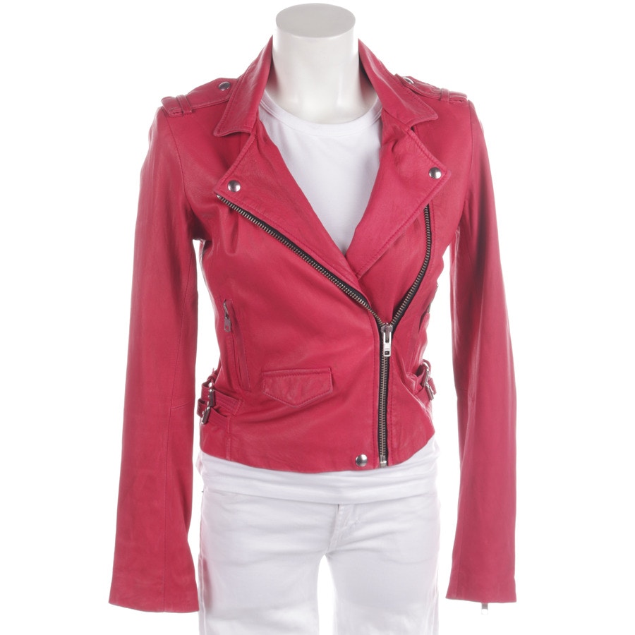Image 1 of LeatherJacket 32 Red in color Red | Vite EnVogue