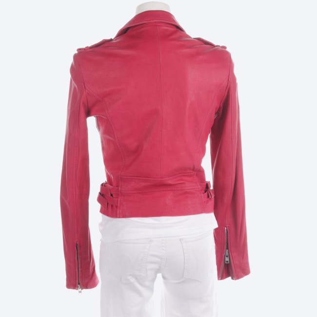 Image 2 of LeatherJacket 32 Red in color Red | Vite EnVogue