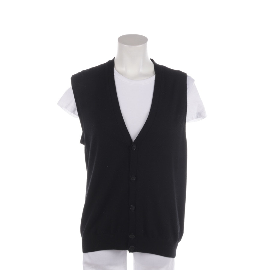 Image 1 of Wool Vest 42 Black in color Black | Vite EnVogue