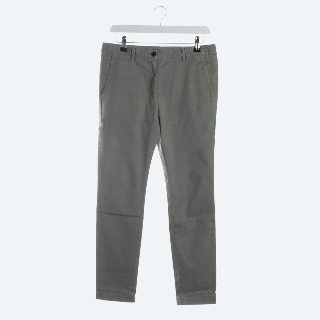Image 1 of Trousers 34 Gray green in color Gray | Vite EnVogue