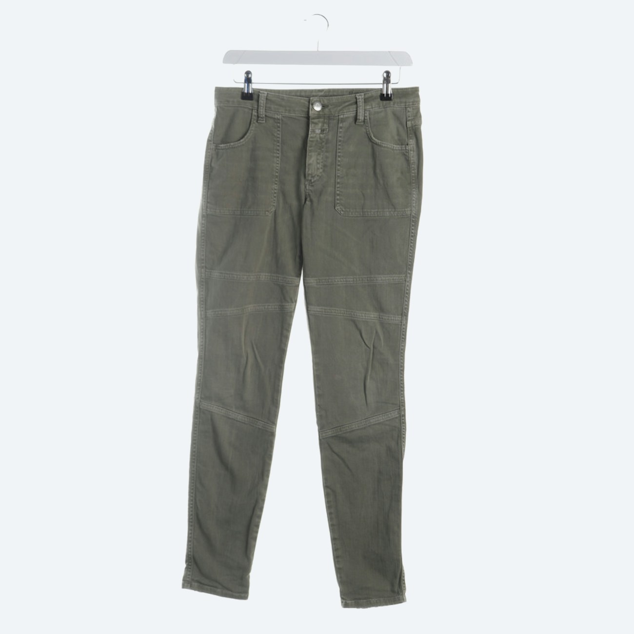 Image 1 of Jeans W28 Olive in color Green | Vite EnVogue