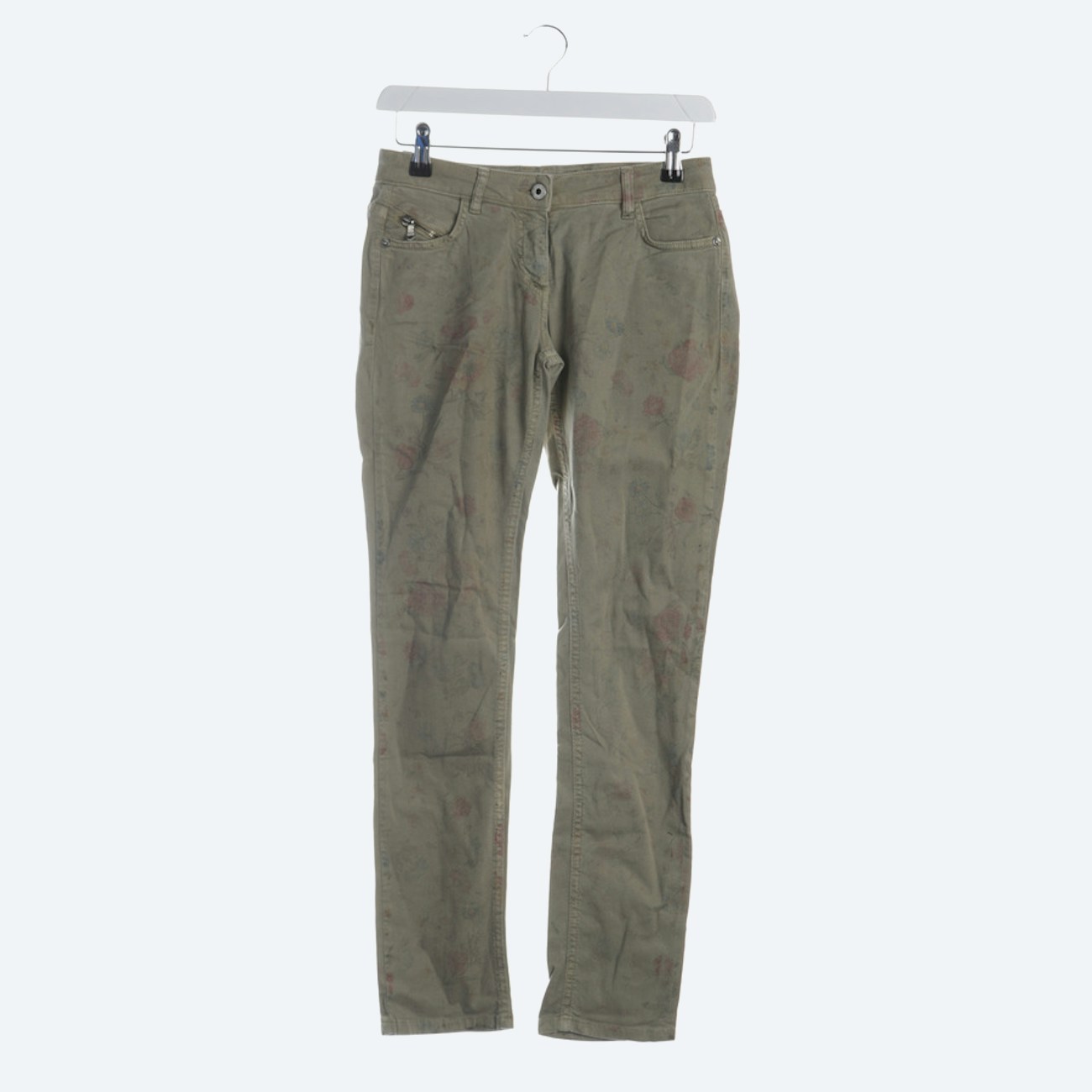 Image 1 of Jeans W27 Olive in color Green | Vite EnVogue