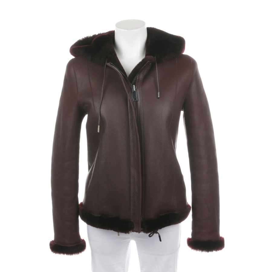 Image 1 of LeatherJacket XS Red in color Red | Vite EnVogue