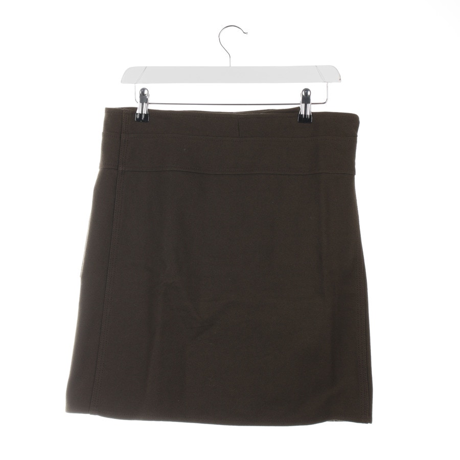Image 2 of Skirt 34 Olive Green in color Green | Vite EnVogue