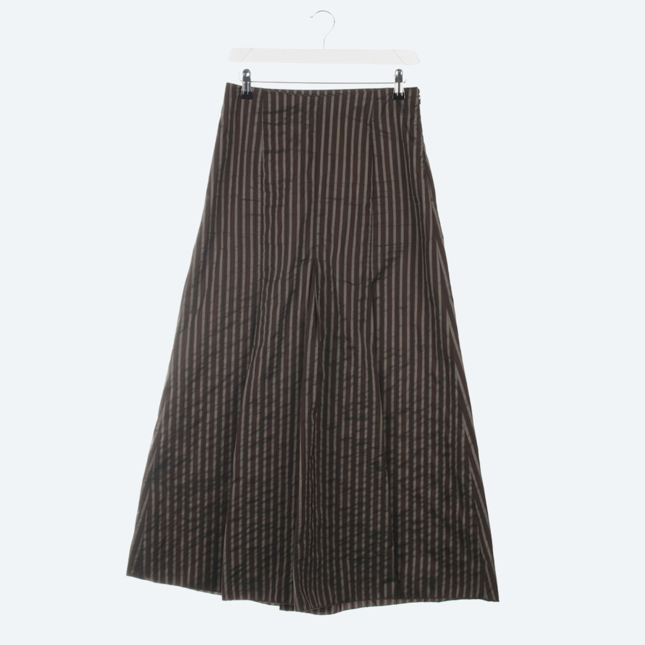 Image 1 of Skirt XS Brown in color Brown | Vite EnVogue