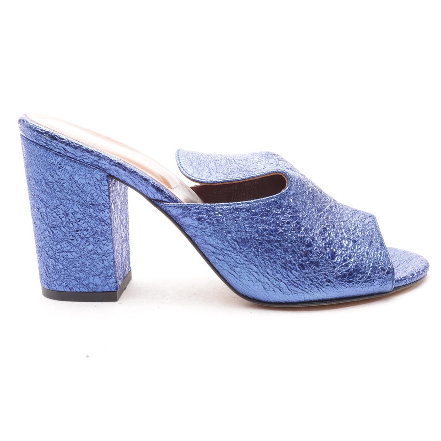 Image 1 of Heeled Sandals EUR 37 Blue in color Blue | Vite EnVogue