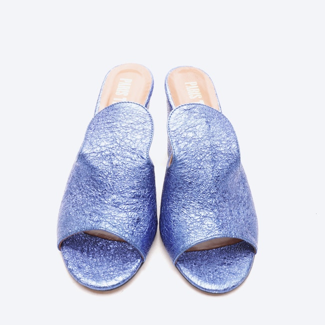 Image 2 of Heeled Sandals EUR 37 Blue in color Blue | Vite EnVogue