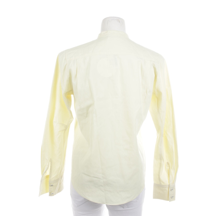 Image 2 of Shirt Blouse M Pastel Yellow in color Yellow | Vite EnVogue