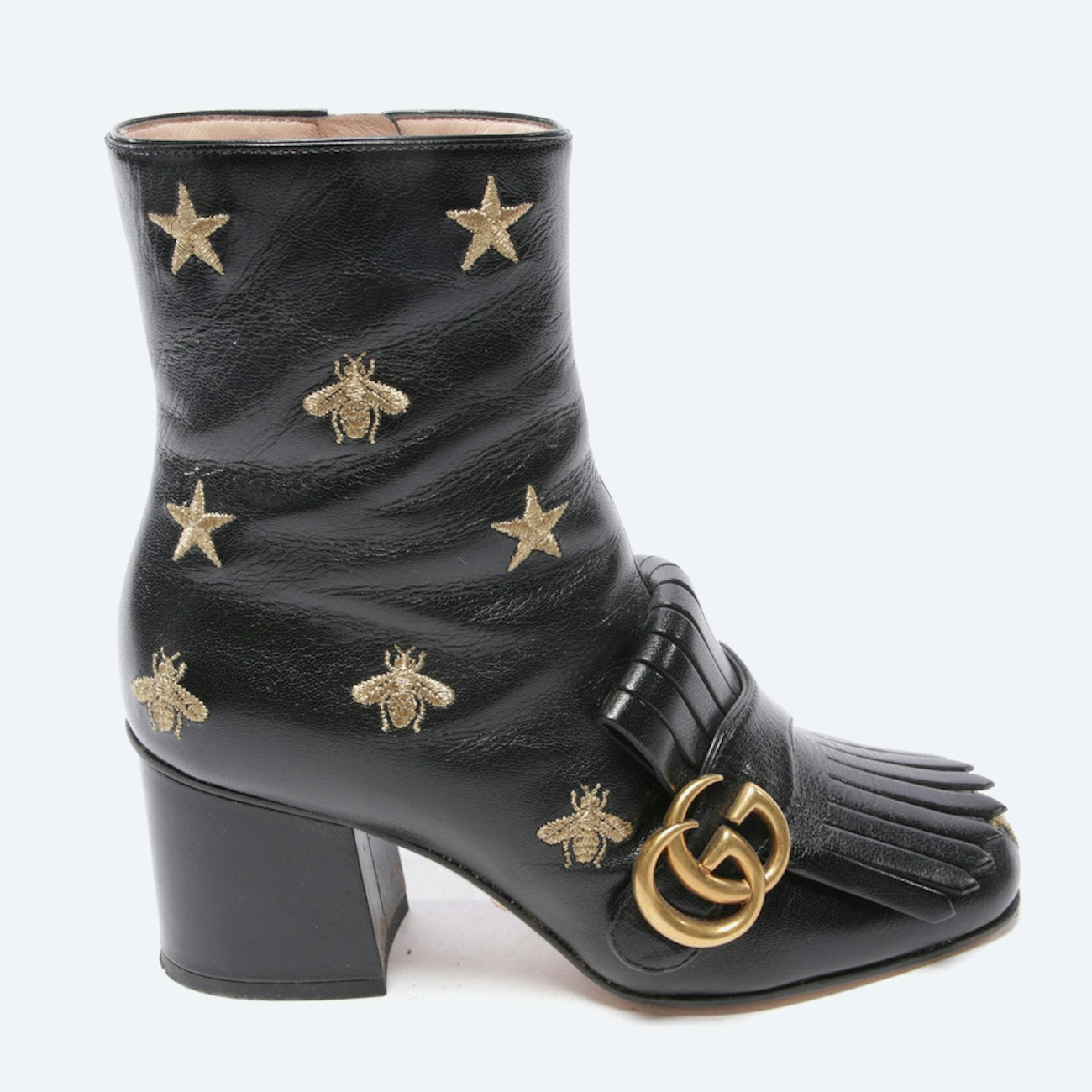 Image 1 of Ankle Boots EUR 34.5 Black in color Black | Vite EnVogue