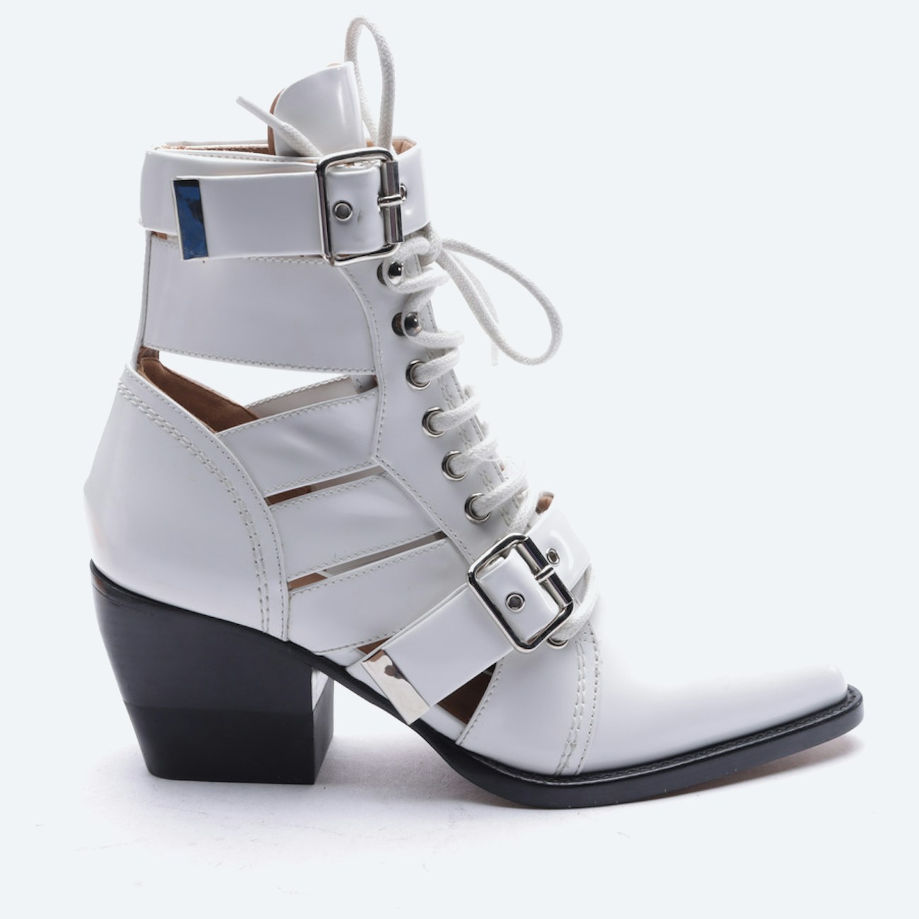 Image 1 of Ankle Boots EUR 37.5 White in color White | Vite EnVogue