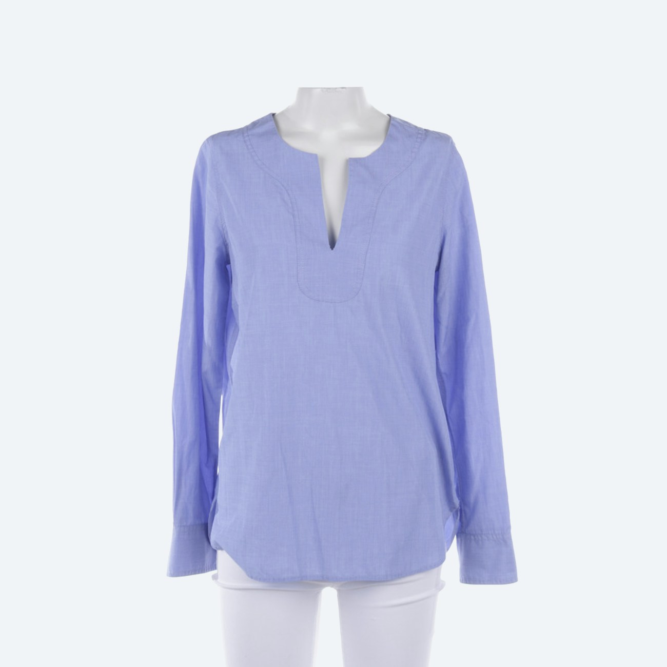 Image 1 of Shirt Blouse 32 Light Blue in color Blue | Vite EnVogue