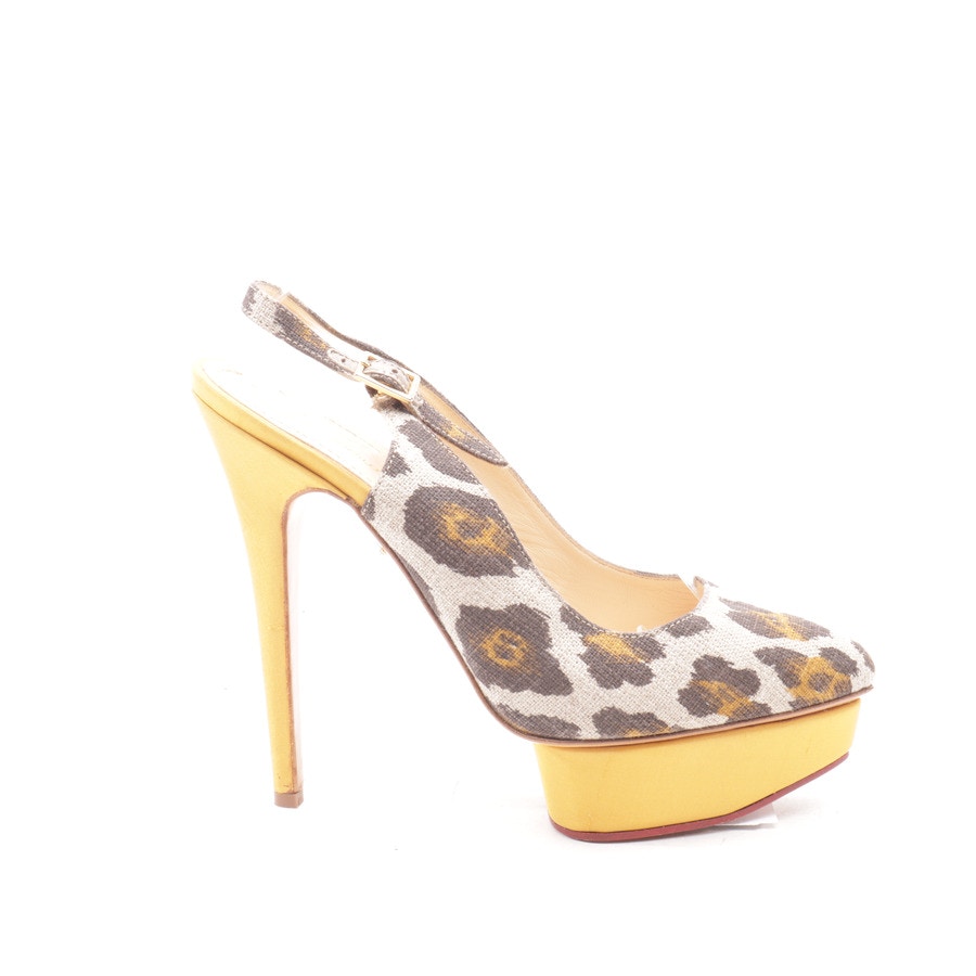 Image 1 of Slingbacks EUR 40 Yellow in color Yellow | Vite EnVogue
