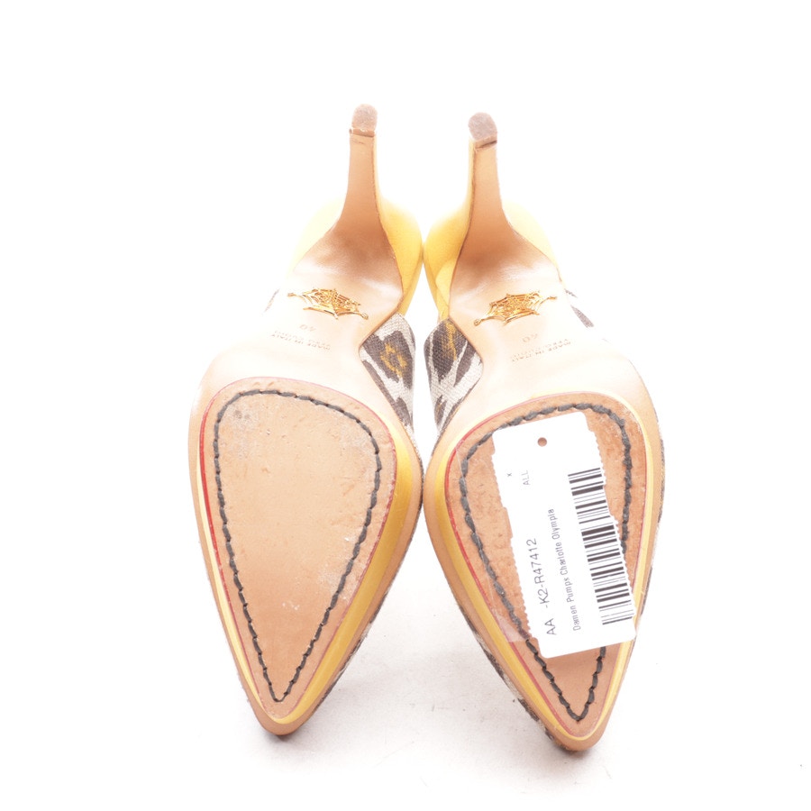 Image 4 of Slingbacks EUR 40 Yellow in color Yellow | Vite EnVogue