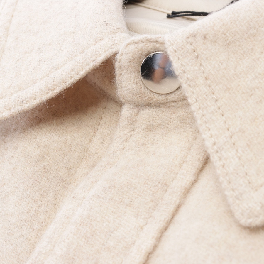 Image 3 of Between-seasons Jacket 38 Beige in color White | Vite EnVogue