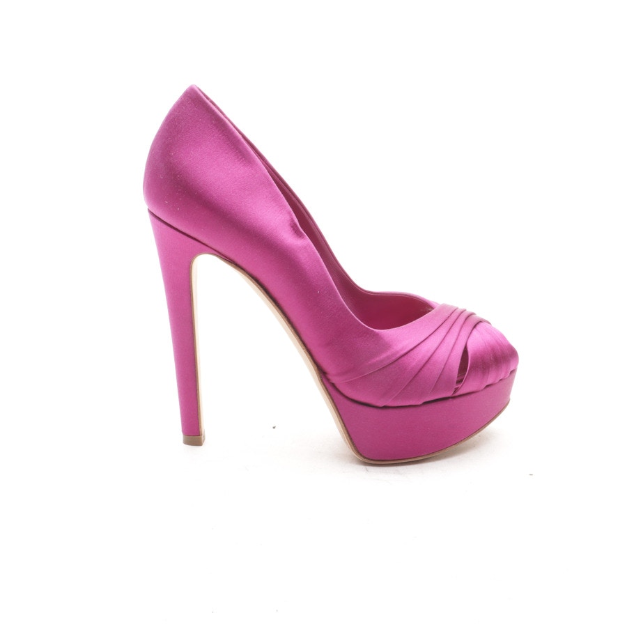 Image 1 of Peep Toes EUR 36 Fuchsia in color Pink | Vite EnVogue