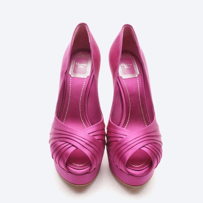 Image 2 of Peep Toes EUR 36 Fuchsia in color Pink | Vite EnVogue