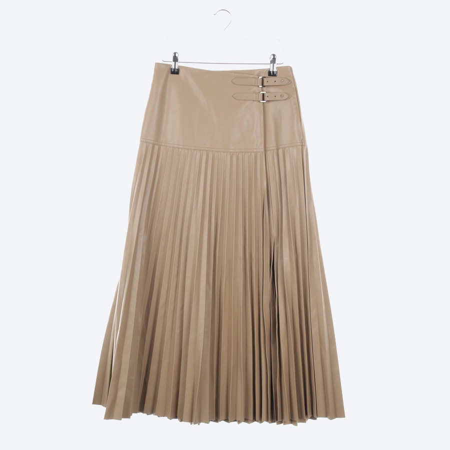 Buy Jonathan Simkhai Leather Skirt in Brown | Skirts at Vite EnVogue