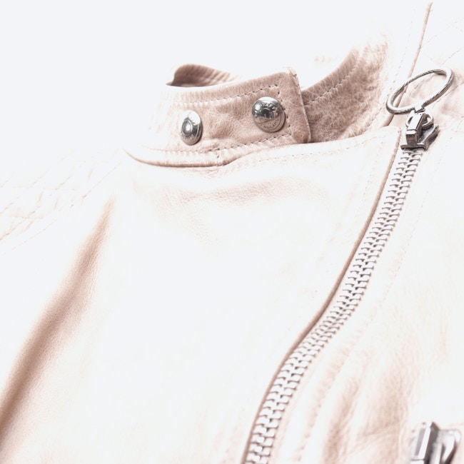 Image 3 of LeatherJacket 38 Tan in color Brown | Vite EnVogue