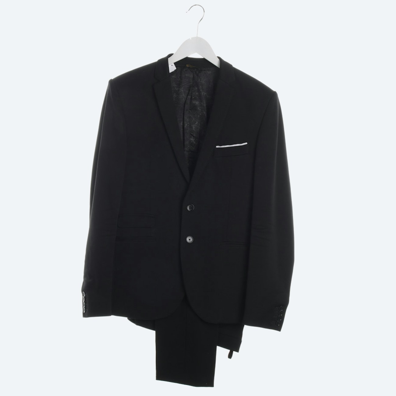 Image 1 of Suit 46 Black in color Black | Vite EnVogue