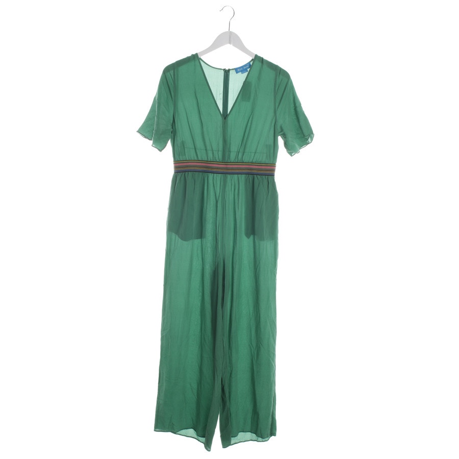 Image 1 of Silk Jumpsuit L Green in color Green | Vite EnVogue