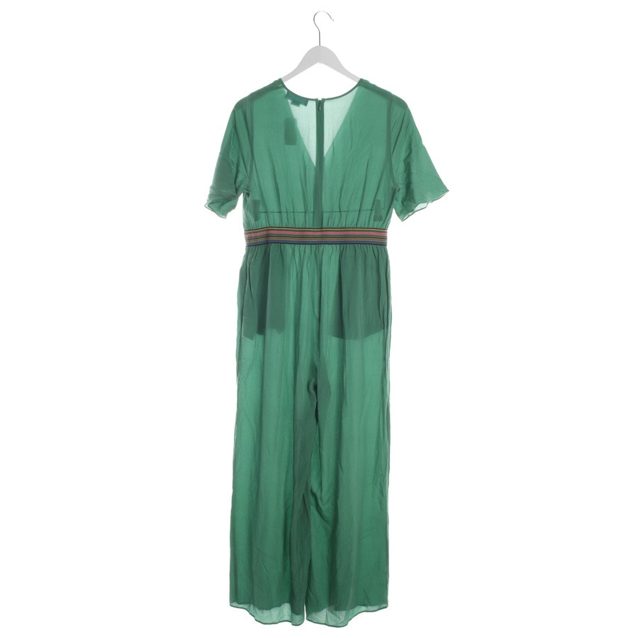 Image 2 of Silk Jumpsuit L Green in color Green | Vite EnVogue