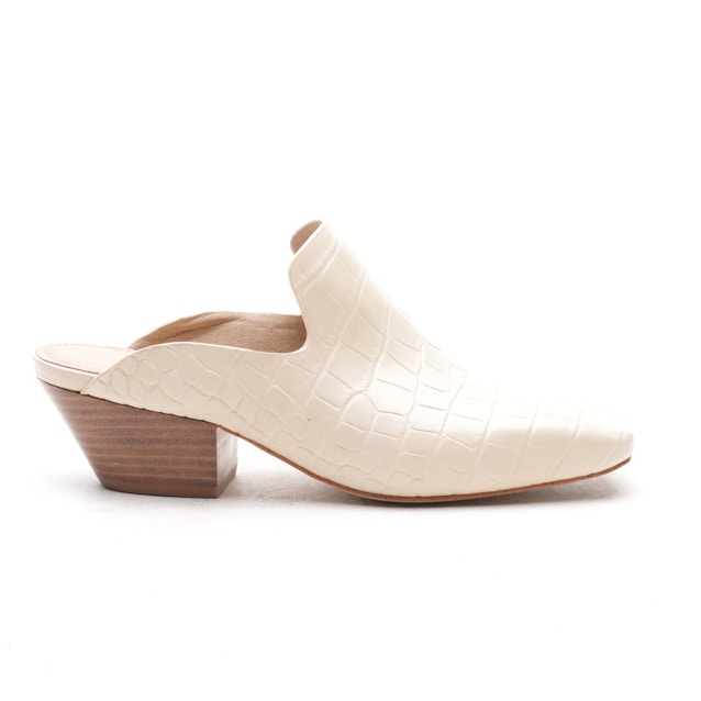 Image 1 of Heeled Mules EUR 36 Blanchedalmond | Vite EnVogue