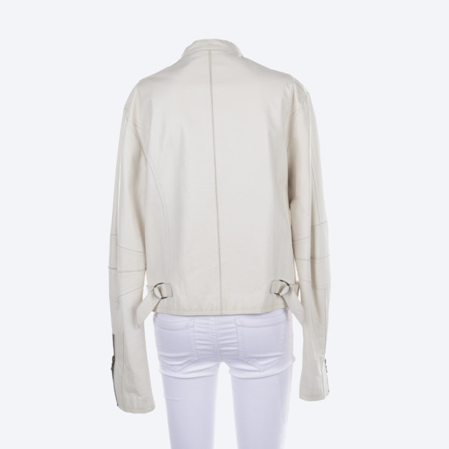 Image 2 of Between-seasons Jacket M Beige in color White | Vite EnVogue