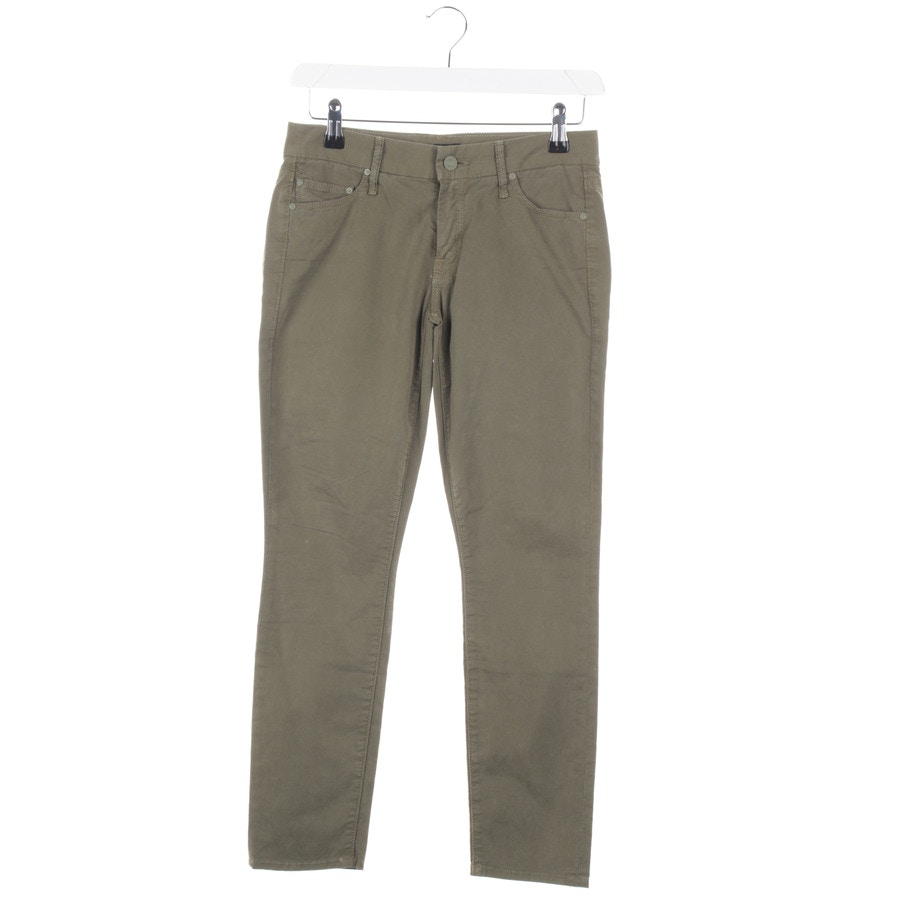 Image 1 of Trousers XS Darkolivegreen in color Green | Vite EnVogue